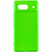 Чохол Silicone Cover Lakshmi (A) на Google Pixel 7a (Салатовий / Neon Green)