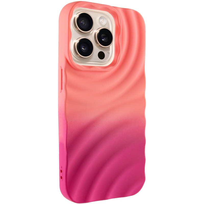 Чохол TPU ColorWave на Apple iPhone 14 Pro Max (6.7") (Peach / Pink)