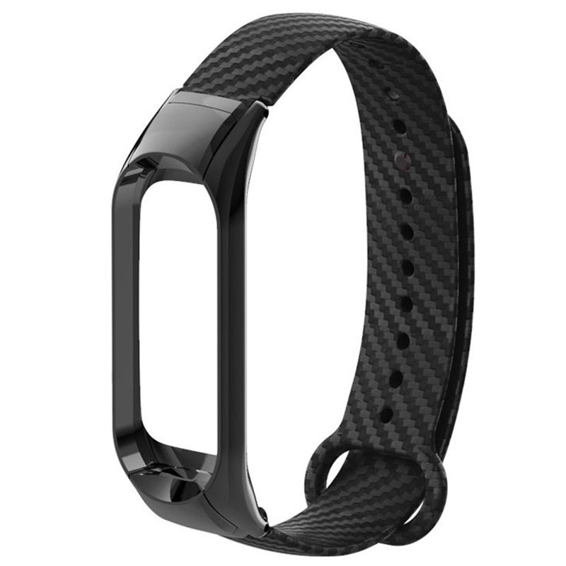 

Ремінець Carbon на Xiaomi Mi Band 5 (Чорний) 930464