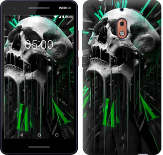 

Чехол Череп-часы для Nokia 2.1 671796