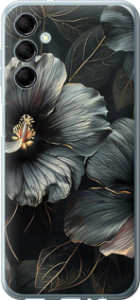 Чехол Черные цветы для Samsung Galaxy M14 M146B