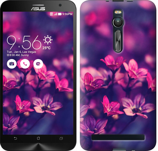 

Чехол Пурпурные цветы для Asus Zenfone 2 ZE551ML 176773