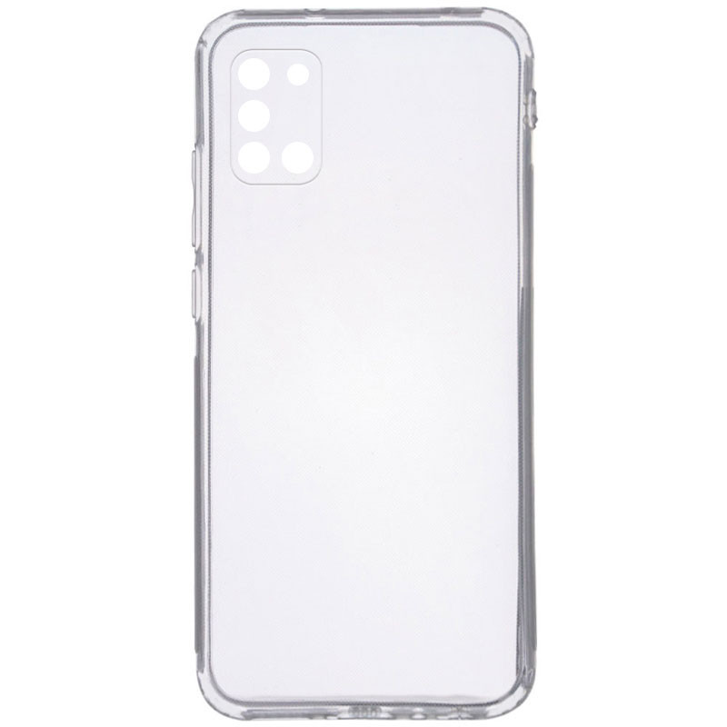 TPU чехол Epic Transparent 1,5mm Full Camera для Samsung Galaxy A31 (Бесцветный (прозрачный))