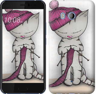 

Чохол Кішка рукодільниця на HTC U11 689314