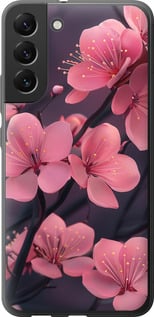 Чохол Пурпурна сакура на Samsung Galaxy S22 Plus
