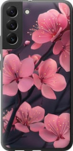 Чохол Пурпурна сакура на Samsung Galaxy S22 Plus