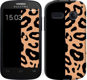 

Чехол Пятна леопарда для Alcatel One Touch Pop C3 4033D 727339