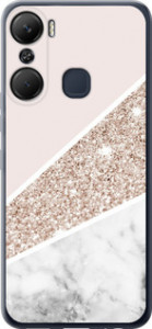 Чохол Пастельний мармур на Infinix Hot 12 Pro