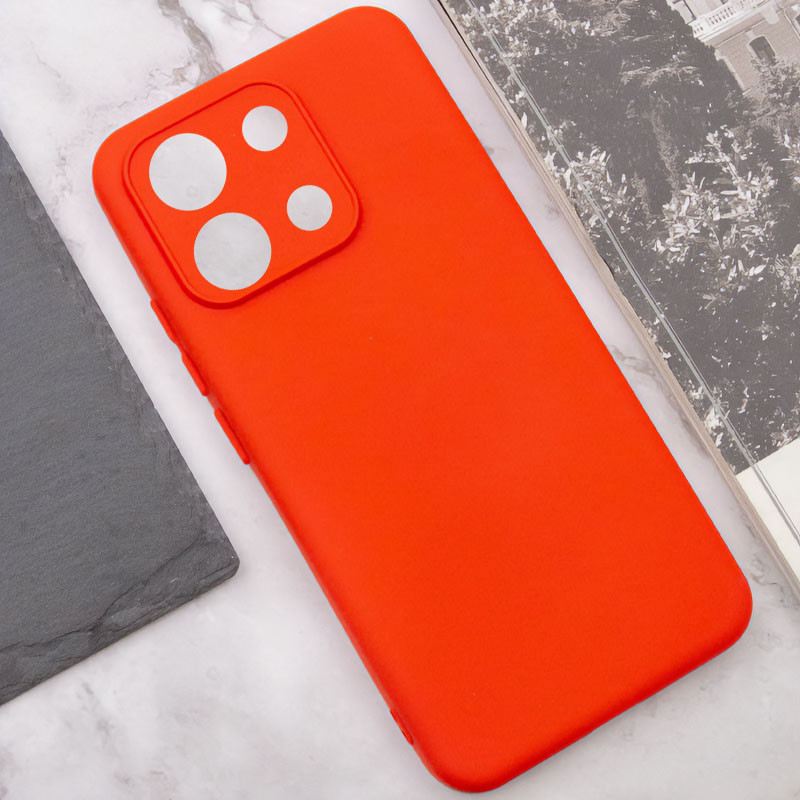 Фото Чехол Silicone Cover Lakshmi Full Camera (AA) для Xiaomi Redmi Note 13 Pro 4G / Poco M6 Pro 4G (Красный / Red) в магазине vchehle.ua