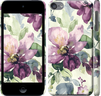 

Чехол Цветы акварелью для iPod Touch 6 296225