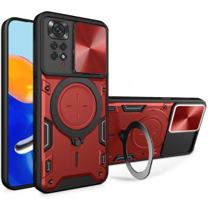 Ударопрочный чехол Bracket case with Magnetic для Xiaomi Redmi Note 12 Pro