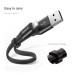 Купить Дата кабель Baseus Nimble Portable USB to Lightning (23см) (CALMBJ-B01) (Черный) на vchehle.ua