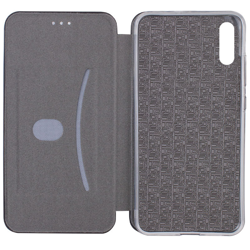 Фото Шкіряний чохол-книжка Classy на Xiaomi Redmi 9A (Темно-синій) на vchehle.ua