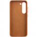 Фото Кожаный чехол Bonbon Leather Metal Style для Samsung Galaxy S23 (Коричневый / Brown) в магазине vchehle.ua