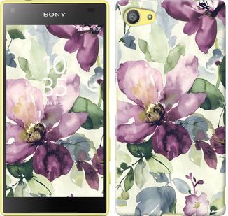 

Чохол Квіти аквареллю на Sony Xperia Z5 Compact E5823 296652