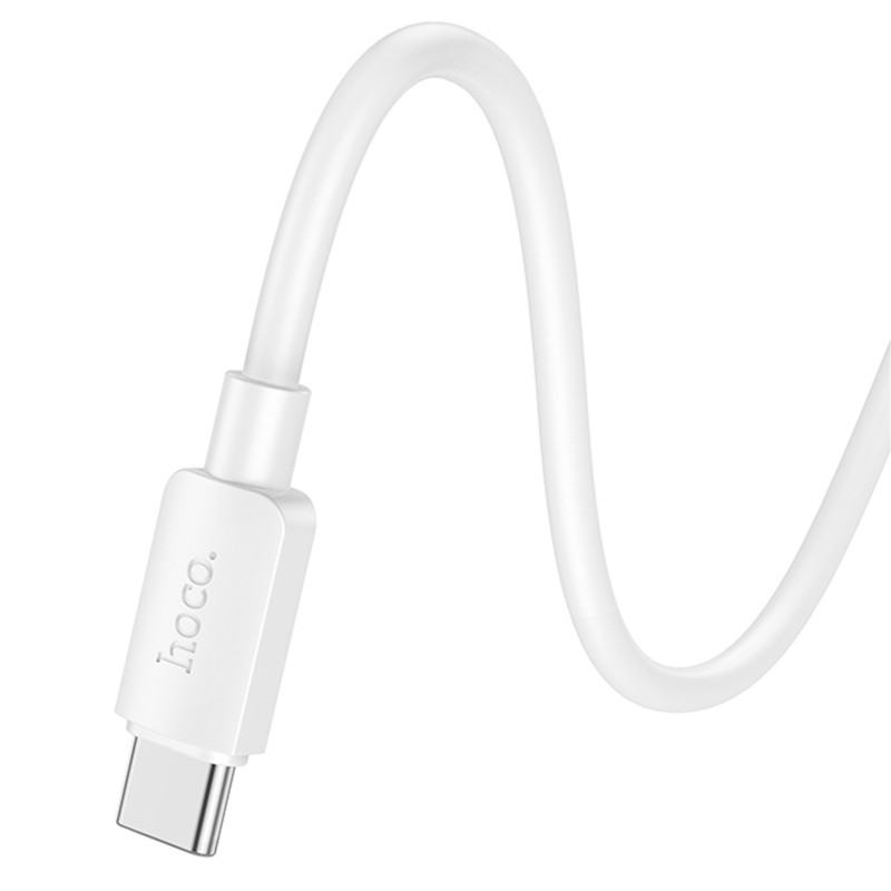 Дата кабель Hoco X96 Hyper Type-C to Type-C 60W (1m) (White) в магазине vchehle.ua