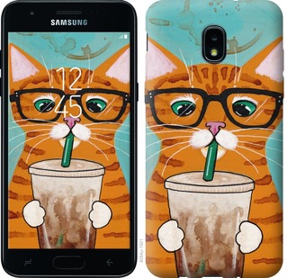 

Чохол Зеленоокий кіт в окулярах на Samsung Galaxy J3 2018 667138