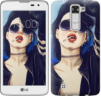 

Чохол Дівчина на стилі на LG K8 K350E 643803
