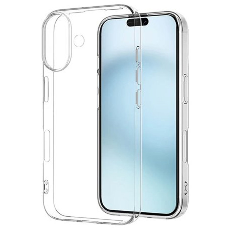 TPU чехол Epic Transparent 1,5mm для Apple iPhone 16 Plus (6.7") (Бесцветный (прозрачный))