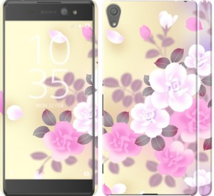 Чехол Японские цветы для Sony Xperia XA Ultra Dual F3212