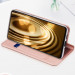 Фото Чехол-книжка Dux Ducis с карманом для визиток для Samsung Galaxy S20 FE (Rose Gold) на vchehle.ua