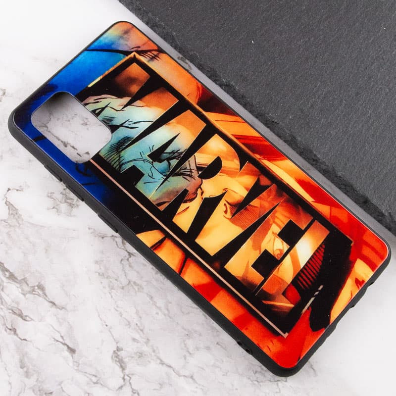 Фото TPU+Glass чехол Diversity для Samsung Galaxy A31 (Marvel) в магазине vchehle.ua