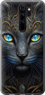 Чохол Узорчата кішка на Xiaomi Redmi Note 8 Pro