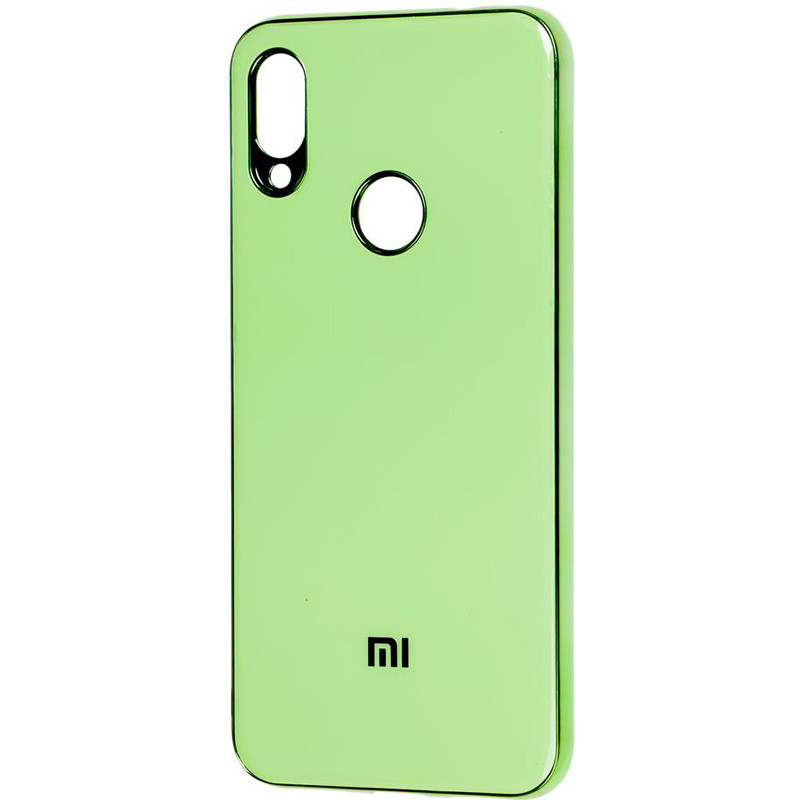

TPU чехол GLOSSY LOGO для Xiaomi Redmi 7 (Салатовый) 713678