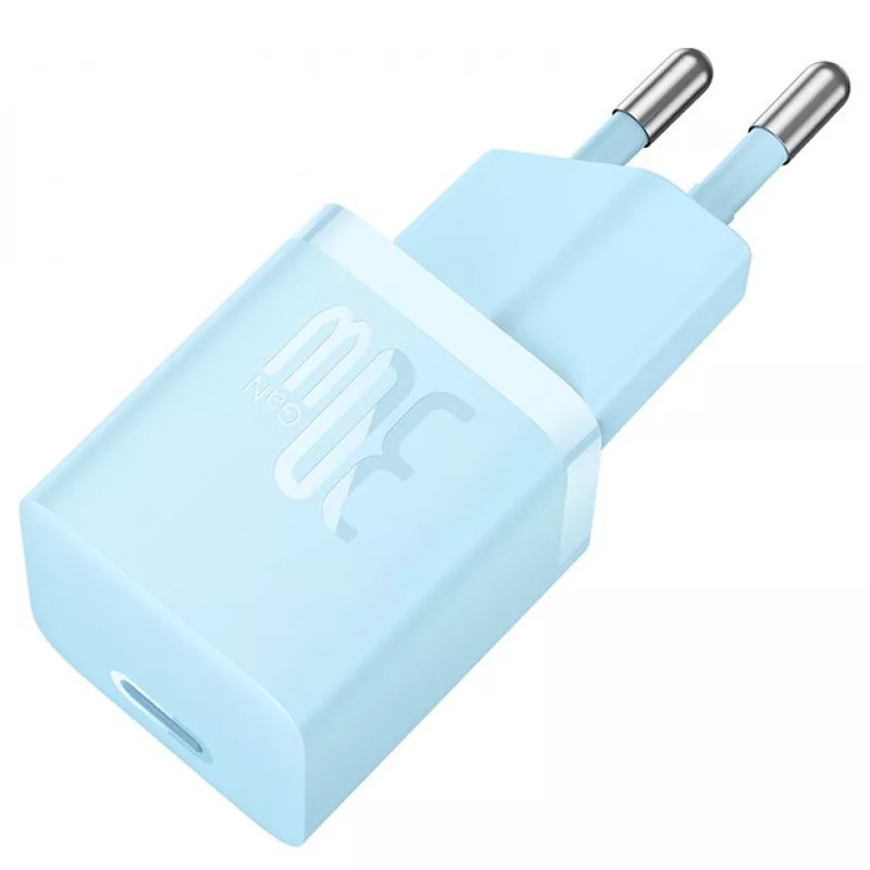 МЗП Baseus GaN5 Fast Charger (mini) PD30W (1USB-C) (CCGN070) (Blue)