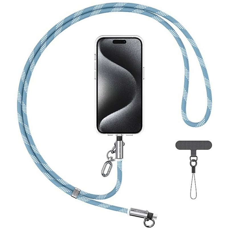Дата кабель-шнурок Usams US-SJ746 Type-C to Lightning 30W (1.2m) (Blue)