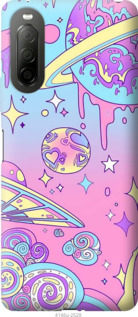 

Чехол Розовая галактика для Sony Xperia 10 II 1272782
