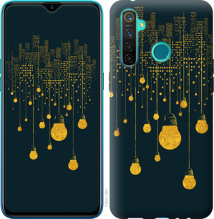 

Чохол Ілюстрація нічного міста на Realme 5 Pro 920732