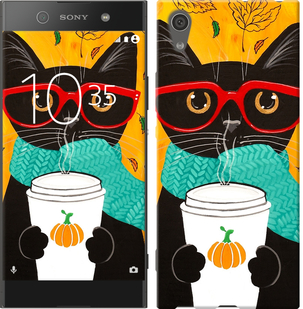 

Чехол Осенний кот для Sony Xperia XA1 639722