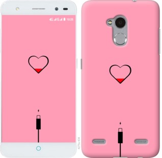 

Чехол Подзарядка сердца1 для ZTE V7 Lite 730559