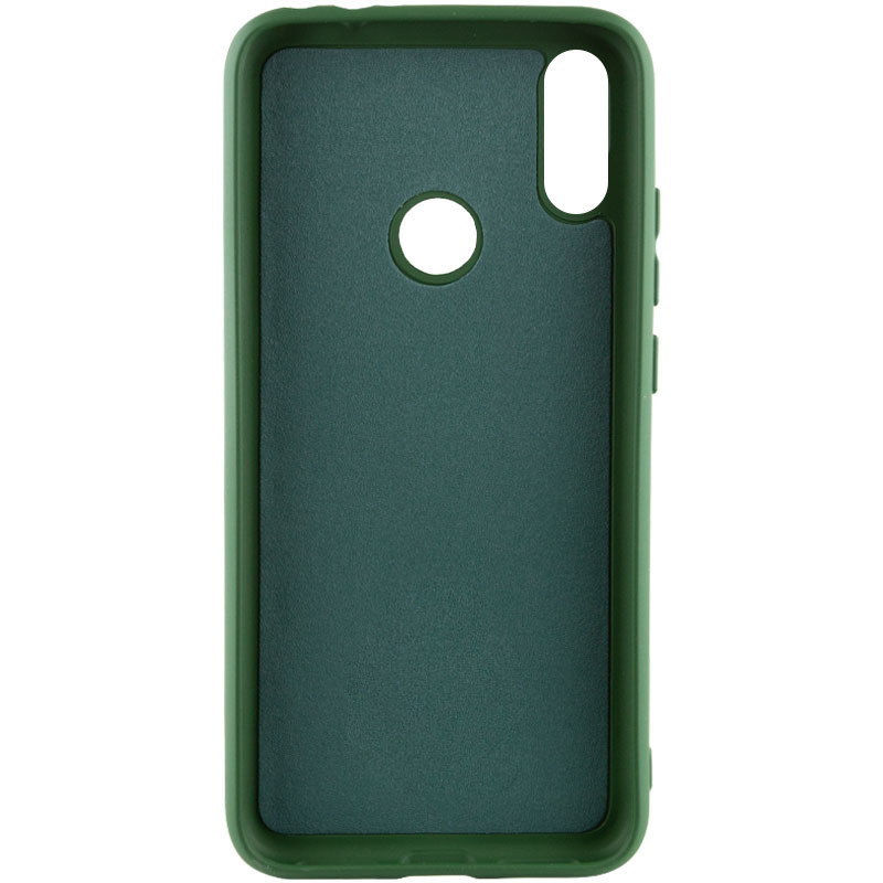 Фото Чохол TPU GETMAN Liquid Silk на Huawei P Smart+ (nova 3i) (Зелений / Dark green) на vchehle.ua