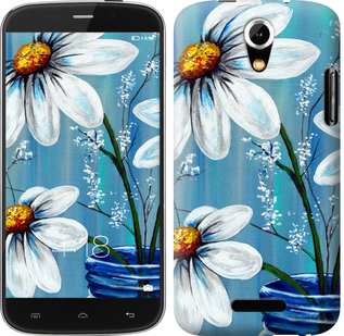 

Чохол Красиві арт-ромашки на Doogee Y100X 581396