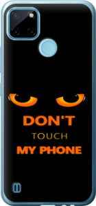 Чехол Don't touch the phone для Realme C21Y
