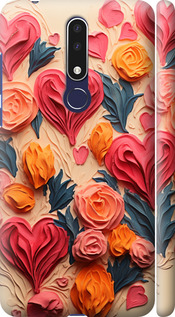 

Чехол Сердечки 3 для Nokia 3.1 Plus 1645696