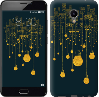 

Чехол Иллюстрация ночного города для Meizu M3e 592388