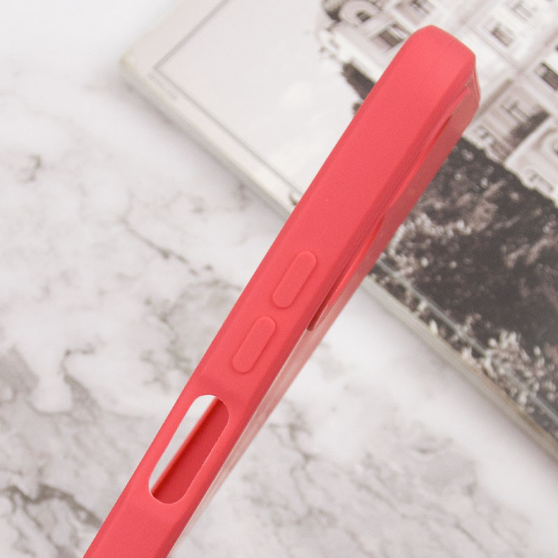 Силіконовий чохол Candy Full Camera на Oppo A58 4G (Червоний / Camellia) в магазині vchehle.ua