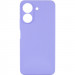 Чехол TPU GETMAN Liquid Silk Full Camera для Xiaomi Redmi 13C / Poco C65 (Сиреневый / Dasheen)