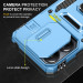 Замовити Удароміцний чохол Camshield Army Ring на Xiaomi Redmi 13C / Poco C65 (Блакитний / Light Blue) на vchehle.ua