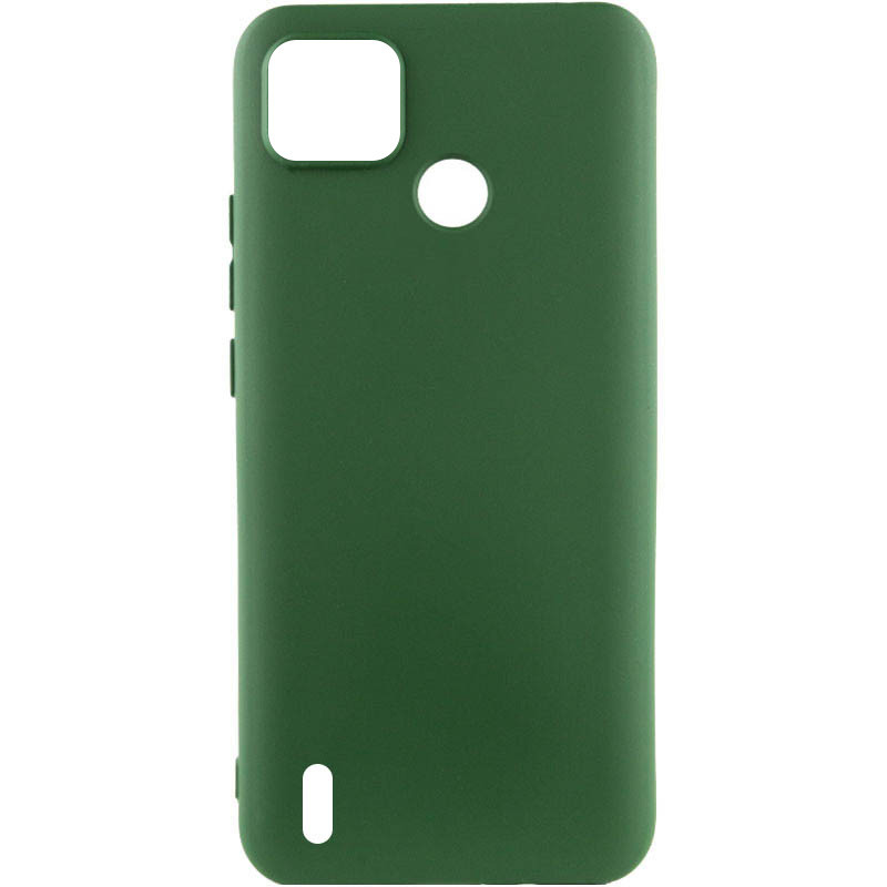 Чехол Silicone Cover Lakshmi (A) для TECNO POP 5 (Зеленый / Dark green)