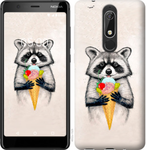 

Чохол Єнотик з морозивом на Nokia 5.1 801494