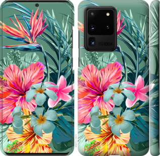 

Чехол Тропические цветы v1 для Samsung Galaxy S20 Ultra 879691