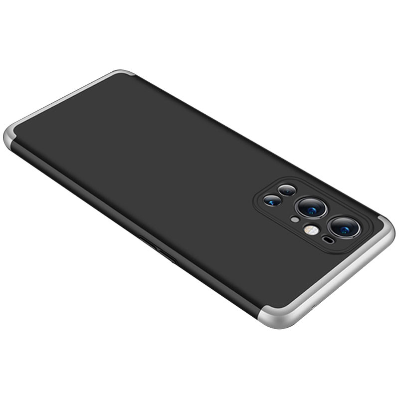 

Пластикова накладка GKK LikGus 360 градусів (орр) на OnePlus 9 Pro (Чорний / Срібний) 1158752