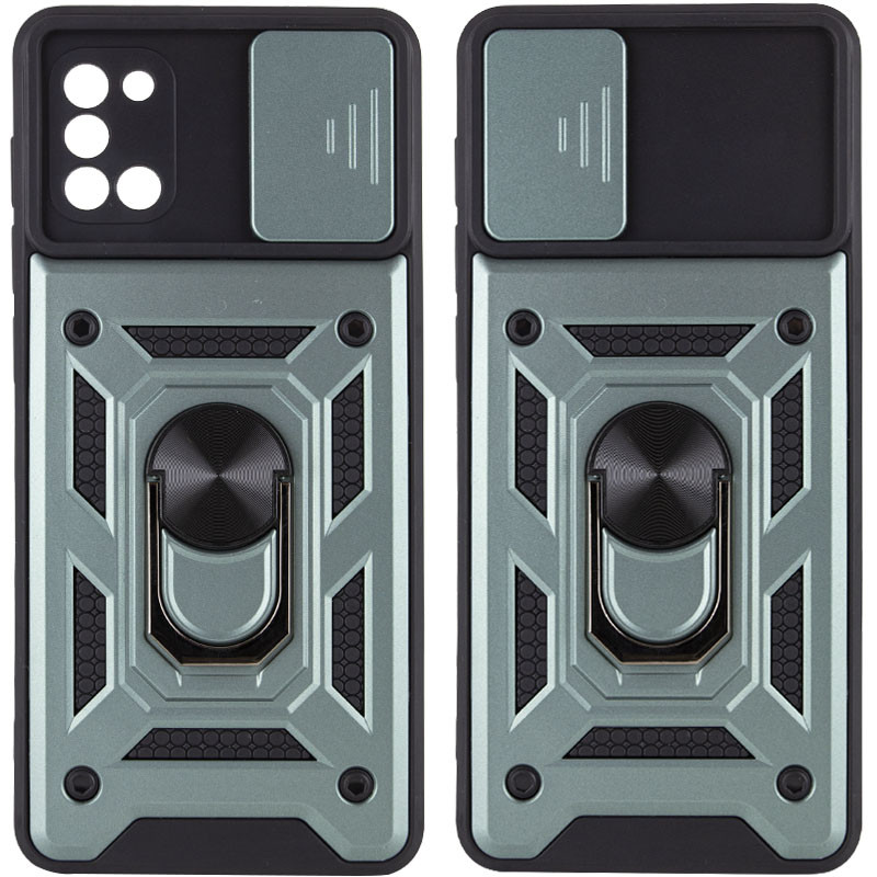 

Ударостійкий чохол Camshield Serge Ring for Magnet на Samsung Galaxy A31 (Зелений) 1162447