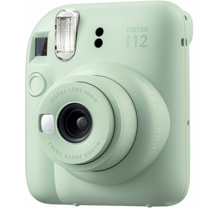 Фото Фотокамера моментальной печати Fujifilm INSTAX MINI 12 (Mint Green) на vchehle.ua