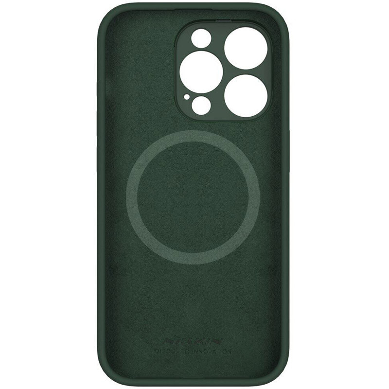 Фото Чохол Silicone Nillkin LensWing Magnetic на Apple iPhone 15 Pro (6.1") (Зелений / Green) в маназині vchehle.ua