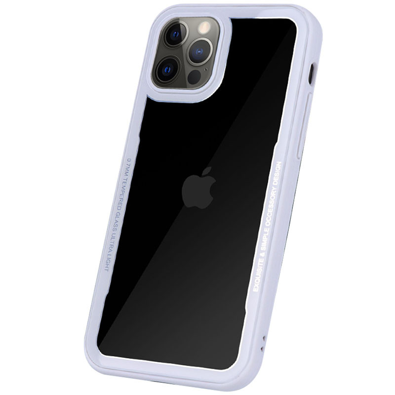 

TPU+PC чехол G-Case Shock Crystal для iPhone 12 (Белый) 1086571